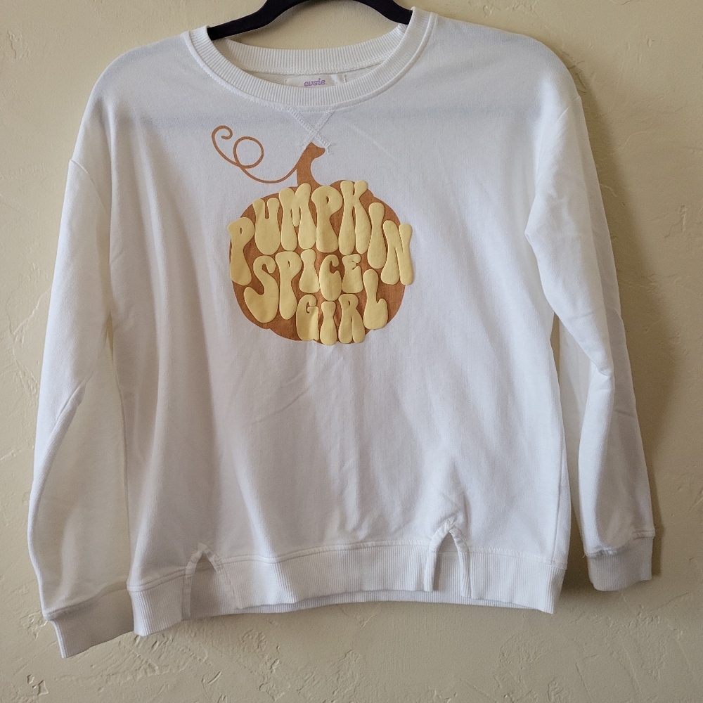 Girls Pumpkin Spice Sweatshirt